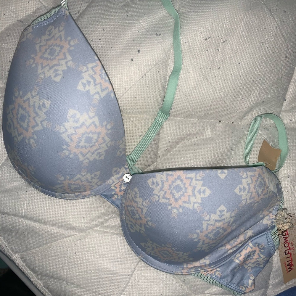 NWT blue bra